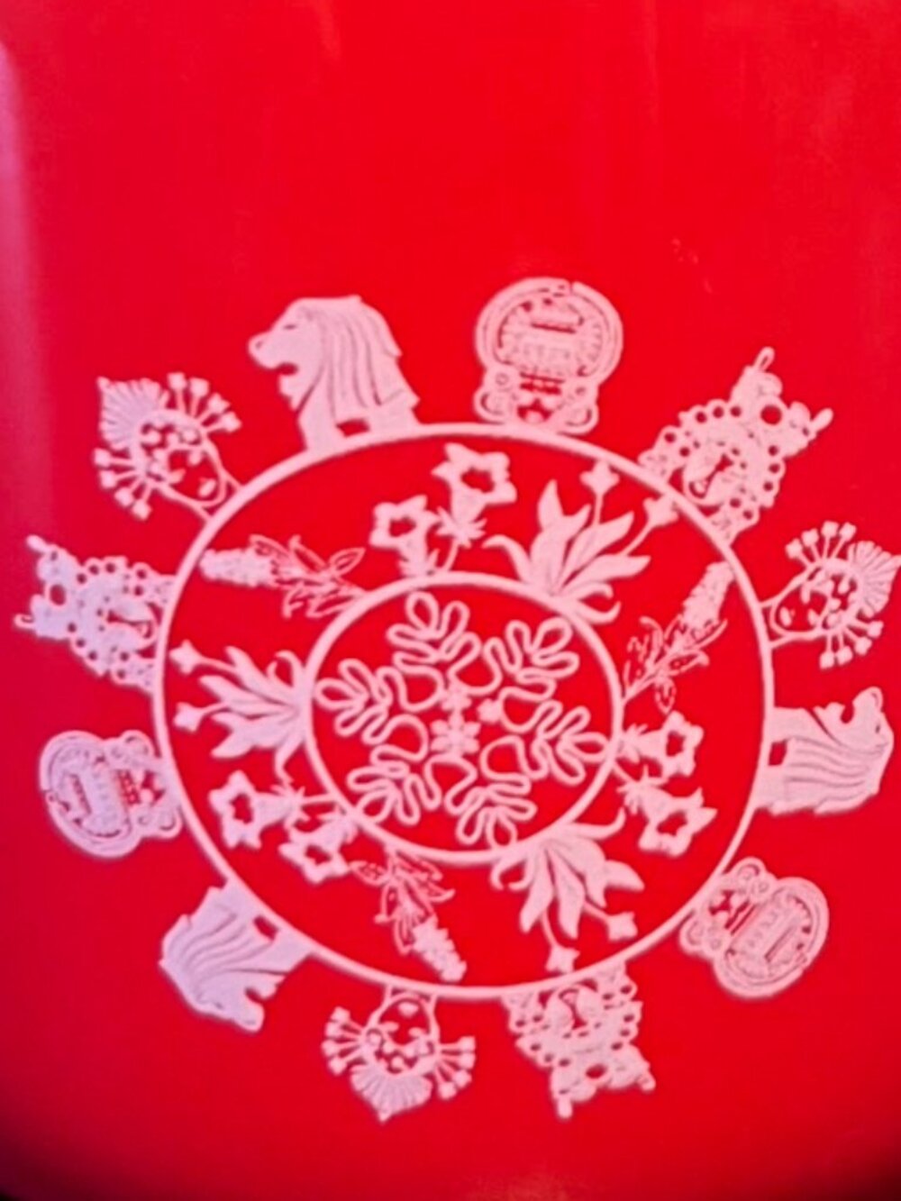 Swissotel x RAK Porcelain Red Silhouette Mug 10oz 4-Pattern Swiss Art 2019 - Picture 8 of 14